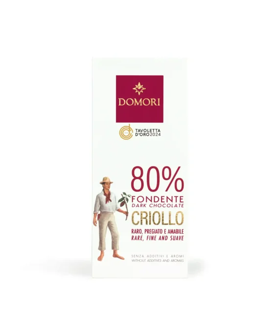 Tavoletta di Cioccolato Linea Blend Criollo 80% - Domori 50 g