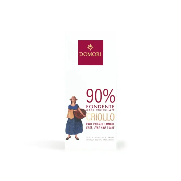 Tavoletta di Cioccolato Linea Blend Criollo 90% - Domori 50 g