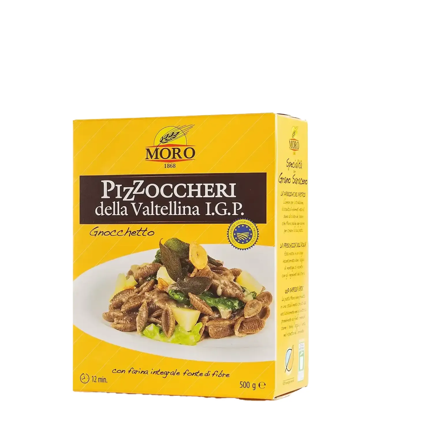 Pizzoccheri Della Valtellina IGP Gnocchetto – Moro Pasta 500 g