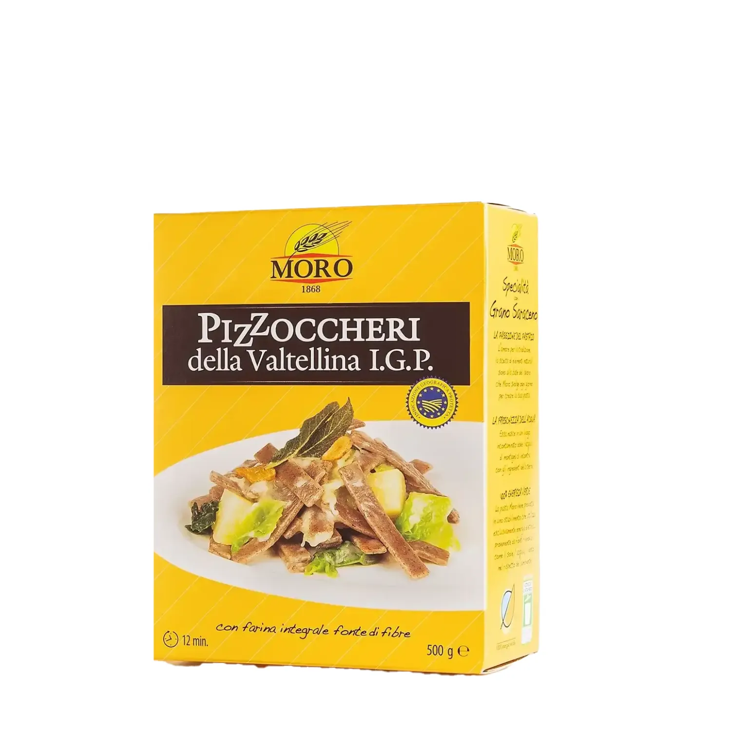 Pizzoccheri Della Valtellina IGP – Moro Pasta 500 g
