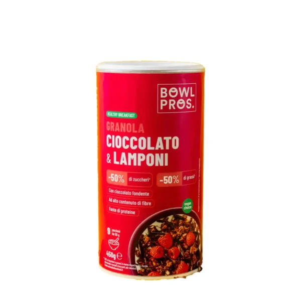 Granola Cioccolato e Lamponi 450 g
