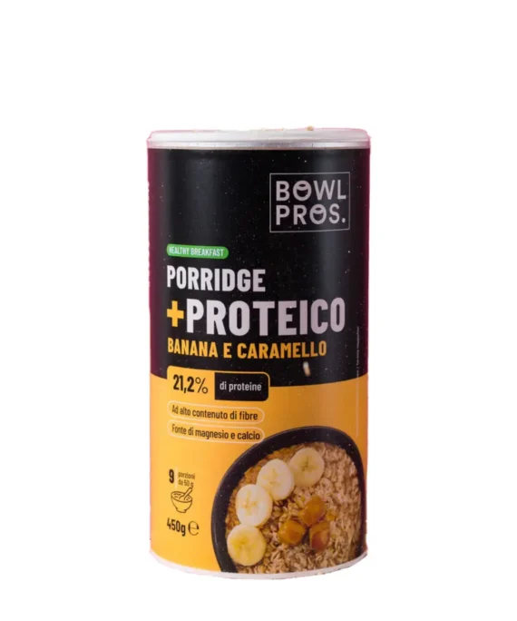 Protein Porridge Banana e Caramello Salato 450 g