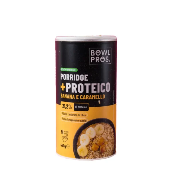 Protein Porridge Banana e Caramello Salato 450 g