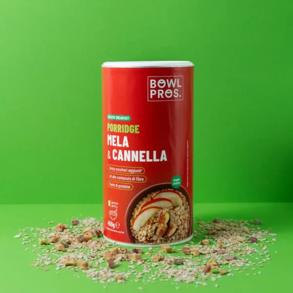 Il Porridge Mela e Cannella di Bowlpros è la scelta