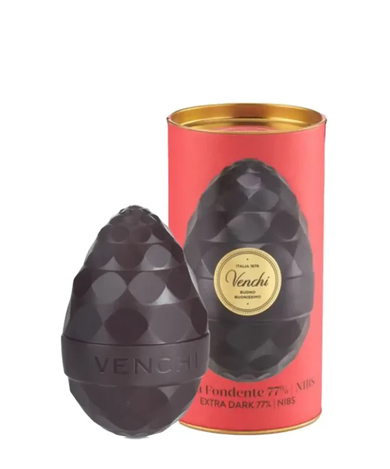 venchi uovo cioccolato fondente 77 nibs