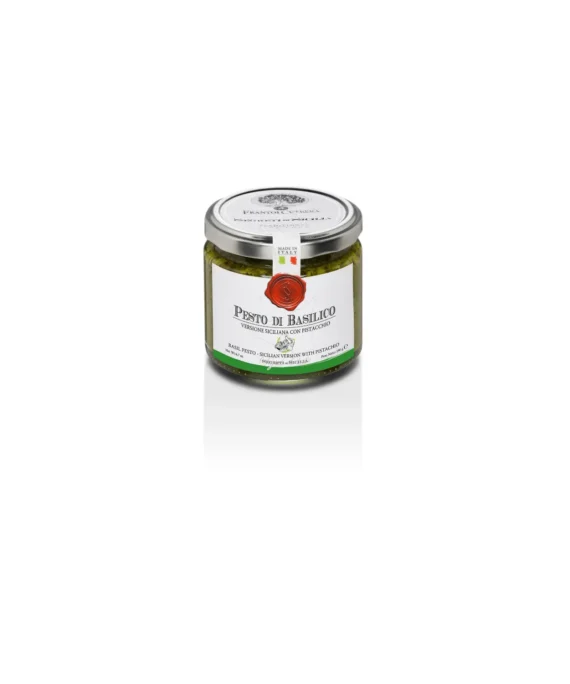 Pesto di basilico alla siciliana