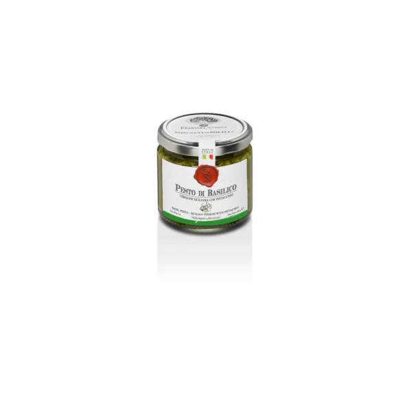 Pesto di basilico alla siciliana