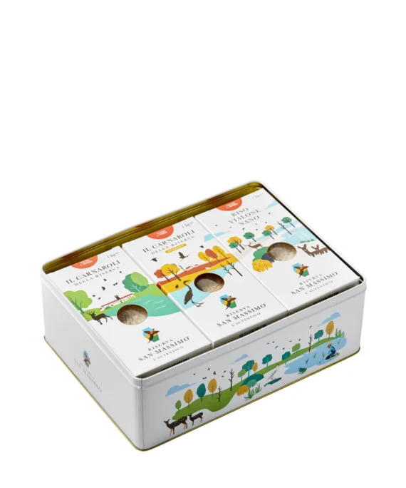 Regalo Riso San Massimo (3 x 1kg) - Edizione Limitata con ricettario