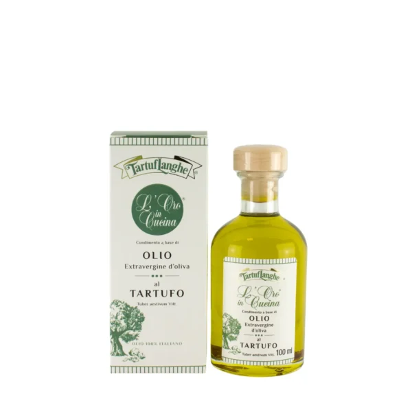 Condimento a base di olio extravergine di oliva al tartufo
