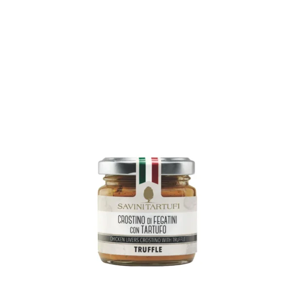 Crostini di fegatini con tartufo