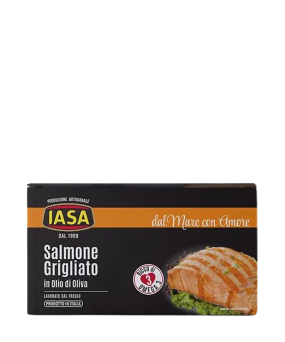 Salmone grigliato in olio di oliva 145 g