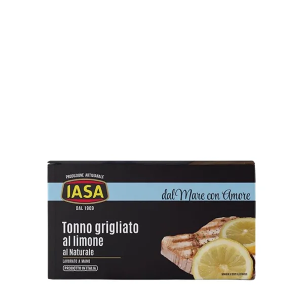 Tonno grigliato al limone al naturale 170 g