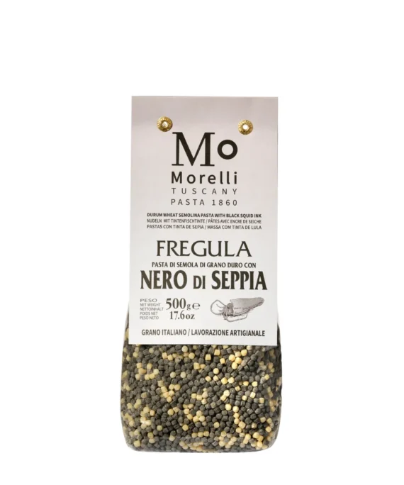 Fregula al Nero di Seppia e Semola