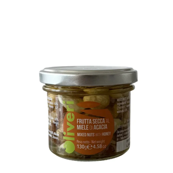 Frutta secca mista a miele