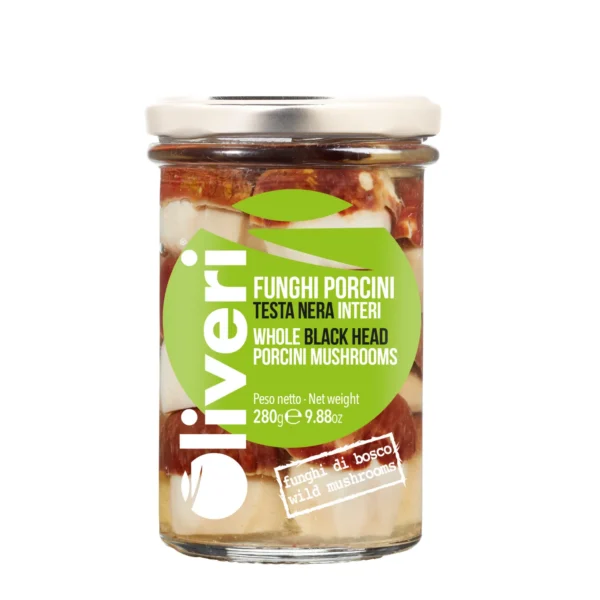 Funghi porcini interi testa nera