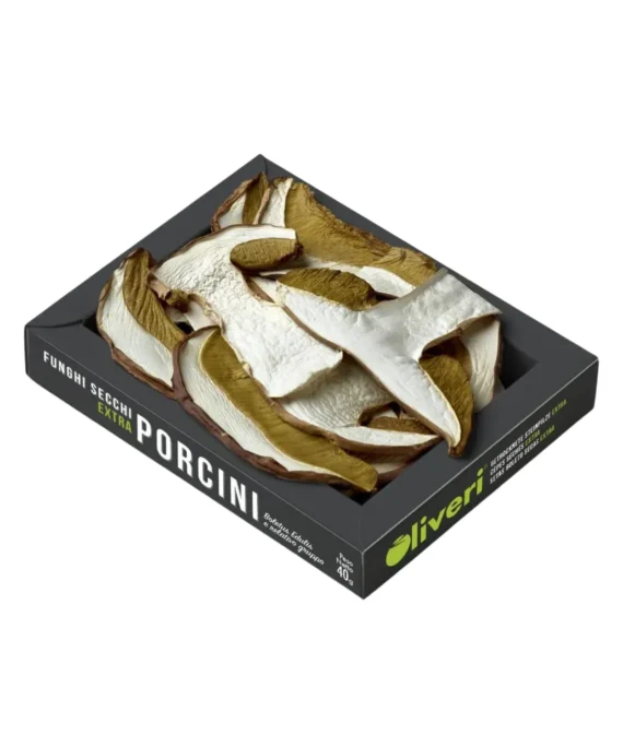 Funghi porcini secchi qualità extra in vassoio