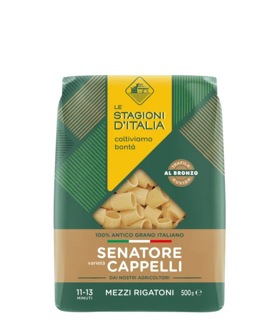 Mezzi Rigatoni Varietà Cappelli