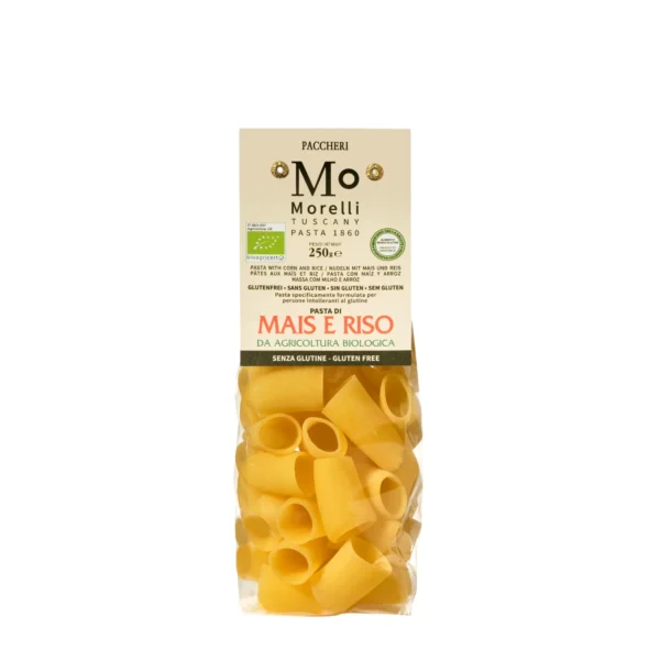 Paccheri di Mais e Riso