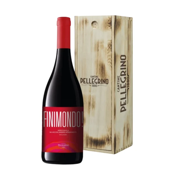 Finimondo! Rosso Terre Siciliane IGT Magnum cassetta in legno
