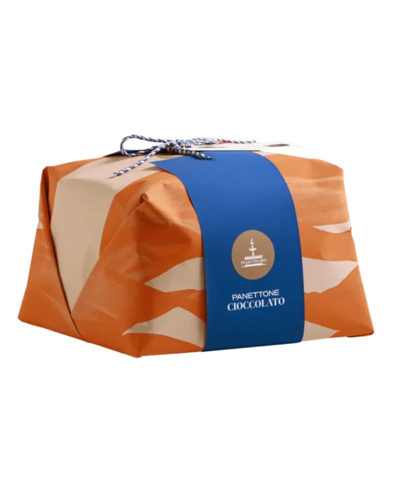 Panettone al Cioccolato Incartato a Mano 1 kg