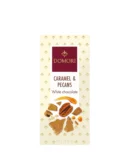Tavoletta Cioccolato Bianco al Caramello e Noci Pecan Linea Antologia 75 g