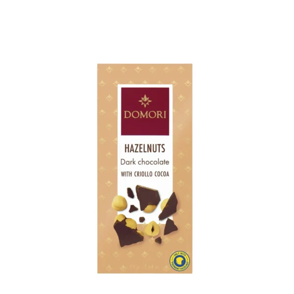 Tavoletta Fondente con Mezze Nocciole Linea Antologia 75 g